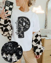 Load image into Gallery viewer, Black Lace Mascot Dropdown TRANSFER CAP FEB