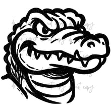 Load image into Gallery viewer, Fierce Single Color Mascots Dropdown TRANSFER