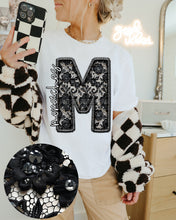 Load image into Gallery viewer, Black Lace Mascot Dropdown TRANSFER CAP FEB