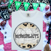 Load image into Gallery viewer, Leopard Volleyball Background Mascot Dropdown TRANSFER CAP FEB
