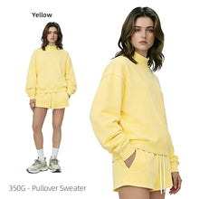 Load image into Gallery viewer, Women’s Blank Mock Neck Pullover & Short Set 12 Colors