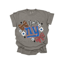 Load image into Gallery viewer, Bow + Flower Football Team DROPDOWN TRANSFER MWG JUNE 25