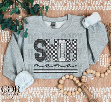 Load image into Gallery viewer, Swim Mama Checkered Color Dropdown TRANSFER MAR COR