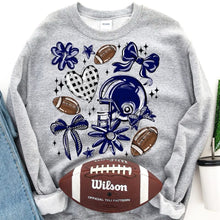 Load image into Gallery viewer, Play Ball Football Collage DROPDOWN TRANSFER BIA