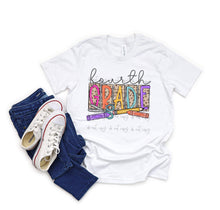 Load image into Gallery viewer, School Supplies Leopard Grades TRANSFER
