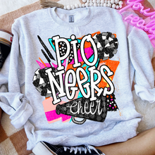 Load image into Gallery viewer, Bright Retro Cheer Mascots Dropdown TRANSFER CSD JUNE 25