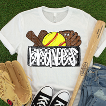 Load image into Gallery viewer, Softball Team Plate Mascots DROPDOWN TRANSFER CSD FEB 26