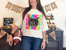 Load image into Gallery viewer, Bright Stacked Mascots Star Eyes DROPDOWN TRANSFER TSC 24