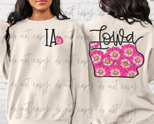 Load image into Gallery viewer, Floral Whimsy States With Pocket(ALL 50 STATES AVAILABLE) OPTION TRANSFER BIA