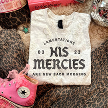 Load image into Gallery viewer, His Mercies Are New Black TRANSFER KAYNDI JAN 26