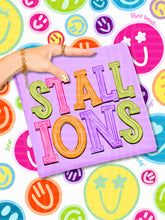 Load image into Gallery viewer, Simply Colorful Stacked Mascots DROPDOWN TRANSFER CAP JUNE 26