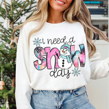 Load image into Gallery viewer, I Need A Snow Day TRANSFER DEC SDD