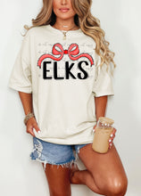 Load image into Gallery viewer, Wide Bow Name/Mascot CUSTOMIZED DTF DROPDOWN TRANSFER BIA