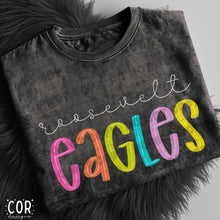 Load image into Gallery viewer, Neon Bright Line Eagles DROPDOWN TRANSFER COR