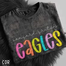 Load image into Gallery viewer, Neon Bright Line Eagles DROPDOWN TRANSFER COR