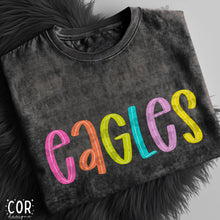 Load image into Gallery viewer, Neon Bright Line Eagles DROPDOWN TRANSFER COR