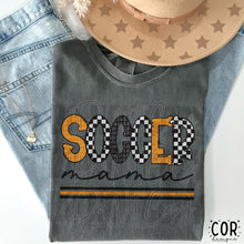 Load image into Gallery viewer, Soccer Mama Checkered Color Dropdown TRANSFER FEB COR