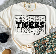 Load image into Gallery viewer, Stacked Mascots With Leopard Frame Dropdown TRANSFER BIA 25