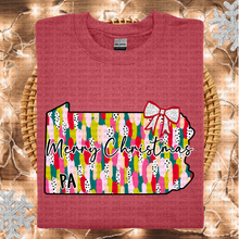 Load image into Gallery viewer, Messy Paint States(All 50 states available) DTF TRANSFER ECHT