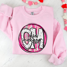 Load image into Gallery viewer, Pink Brush Dalmatian Valentine Names DROPDOWN TRANSFER SDD
