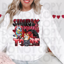 Load image into Gallery viewer, Blue Valentines Collab TRANSFER