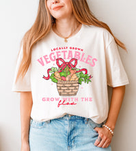 Load image into Gallery viewer, Locally Grown Vegetables Grow With The Flow Color Dropdown TRANSFER NDC FEB 25