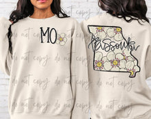 Load image into Gallery viewer, Floral Whimsy States With Pocket(ALL 50 STATES AVAILABLE) OPTION TRANSFER BIA