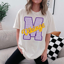Load image into Gallery viewer, Seersucker Football Team Dropdown TRANSFER MMD JUNE 25