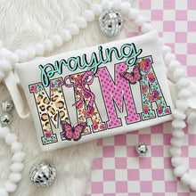 Load image into Gallery viewer, Pretty Roses Praying Mama TRANSFER DWS MAR 26