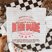 Load image into Gallery viewer, God Says I Am Dropdown TRANSFER OHDD MAY 25