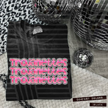 Load image into Gallery viewer, Pink Triple Stacked Mascot Dropdown TRANSFER CAP MAY