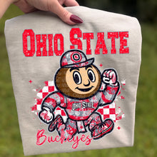 Load image into Gallery viewer, Faux Glitter Mascot Head Dropdown TRANSFER VIRGO SEPT 25