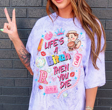 Load image into Gallery viewer, Teen Dream Quote Life’s A B With SLEEVE OPTION TRANSFER GRAVITEE MAR