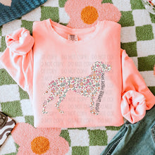 Load image into Gallery viewer, Floral Dog Mom DROPDOWN TRANSFER SWD FEB