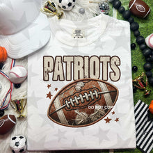 Load image into Gallery viewer, Neutral Football Faux Embroidery Mascot DROPDOWN TRANSFER HMWK 24