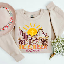 Load image into Gallery viewer, He Is Risen Cactus Sun TRANSFER SDD FEB