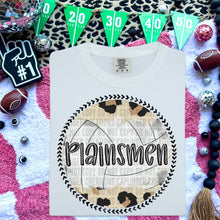 Load image into Gallery viewer, Leopard Volleyball Background Mascot Dropdown TRANSFER CAP FEB