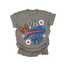 Load image into Gallery viewer, Bow + Flower Football Team DROPDOWN TRANSFER MWG JUNE 25