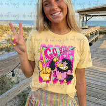Load image into Gallery viewer, Go Preppy Pink Mascot TRANSFER GGD DROPDOWN TRANSFER MAY 26