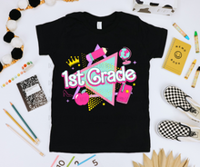 Load image into Gallery viewer, Barb Pink Mint School Grades DROPDOWN TRANSFER