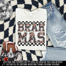 Load image into Gallery viewer, Football Faux Embroidery Checkered Mascots DROPDOWN TRANSFER CAP 24