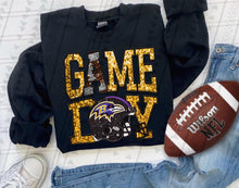 Load image into Gallery viewer, Game Day Team Helmet Faux Embroidery DROPDOWN TRANSFER TGG