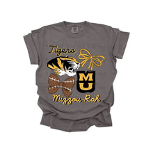 Load image into Gallery viewer, Football Bow Team DROPDOWN TRANSFER MWG JUNE 25