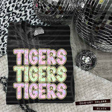 Load image into Gallery viewer, Iridescent Leopard Stacked Mascot Dropdown TRANSFER CAP MAY