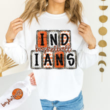 Load image into Gallery viewer, Basketball Boxes Letters Mascots With SLEEVE OPTION TRANSFER CAP JAN