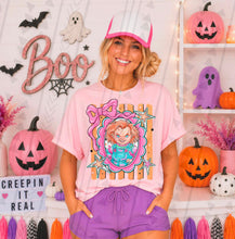 Load image into Gallery viewer, Pink Orange Hor_or Frame Bow DROPDOWN TRANSFER KAI SEP 26