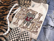 Load image into Gallery viewer, Camo Faux Embroidery Football Mascots Dropdown TRANSFER TGG SEPT 25
