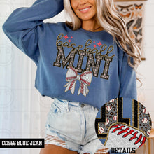 Load image into Gallery viewer, Baseball Names Bow Faux Embroidery TRANSFER HMWK JAN