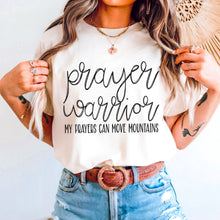 Load image into Gallery viewer, Prayer Warrior My Prayers Can Move Mountains DROPDOWN TRANSFER SDD MAR