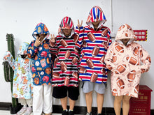 Load image into Gallery viewer, Sassy On The Go Custom Fleece Blanket Hoodie